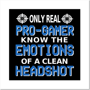 Gaming Gambling E-Sport Headshot Gift Posters and Art